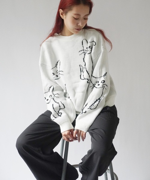 ルックブック掲載 美品 20AW エルメス 装飾付き カシミア