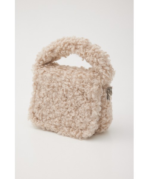 RODEO CROWNS WIDE BOWL(ロデオクラウンズワイドボウル)の「フェイクファーミニバッグ(ショルダーバッグ・レディース・ピンク/グリーン/アイボリー・FREE)」の5枚目の写真