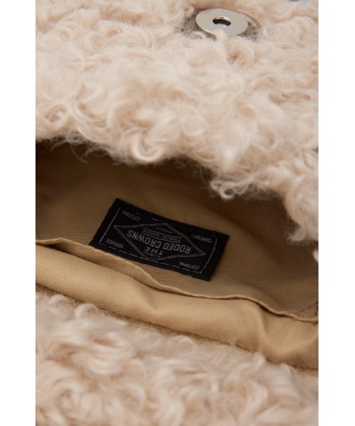 RODEO CROWNS WIDE BOWL(ロデオクラウンズワイドボウル)の「フェイクファーミニバッグ(ショルダーバッグ・レディース・ピンク/グリーン/アイボリー・FREE)」の12枚目の写真