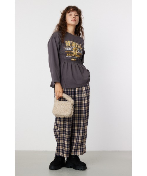 RODEO CROWNS WIDE BOWL(ロデオクラウンズワイドボウル)の「フェイクファーミニバッグ(ショルダーバッグ・レディース・ピンク/グリーン/アイボリー・FREE)」の14枚目の写真