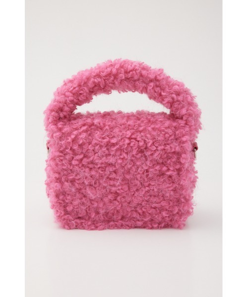 RODEO CROWNS WIDE BOWL(ロデオクラウンズワイドボウル)の「フェイクファーミニバッグ(ショルダーバッグ・レディース・ピンク/グリーン/アイボリー・FREE)」の16枚目の写真