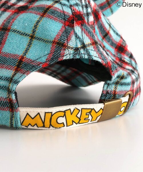 Disney(ディズニー)の「NET別注 ディズニーキャラクター MICKEY耳キャップ(キャップ・キッズ・チェック/ストライプ/ブラック・54/58/50)」の13枚目の写真