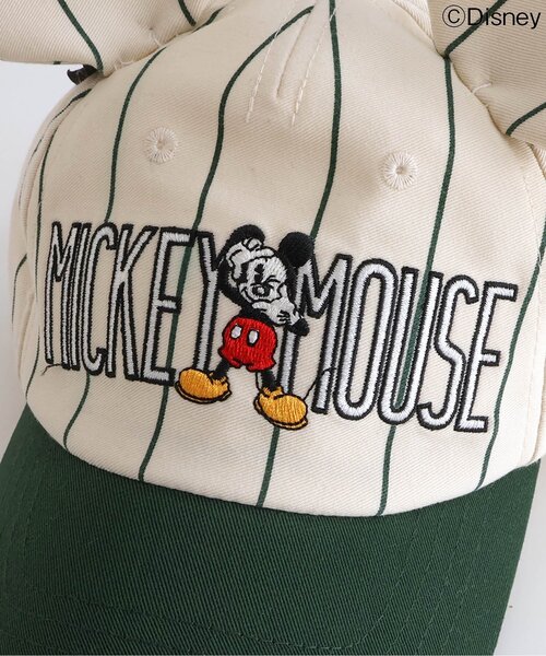 Disney(ディズニー)の「NET別注 ディズニーキャラクター MICKEY耳キャップ(キャップ・キッズ・チェック/ストライプ/ブラック・54/58/50)」の18枚目の写真