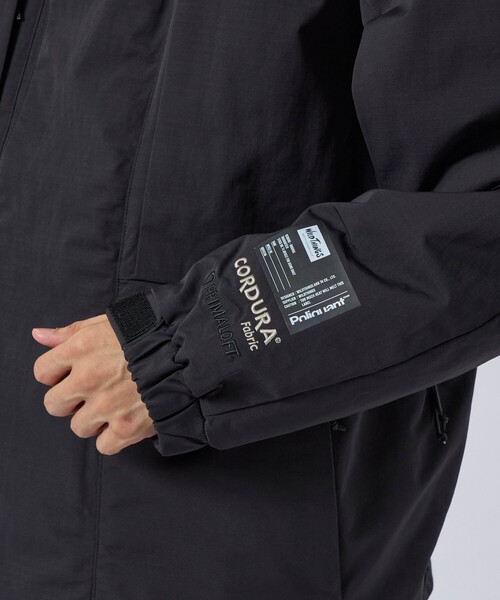 POLIQUANT（ポリクアント）の「【POLIQUANT/ポリクアント】STYLEWILDTHINGS POLIQUANT THE SWCS HOODED INSULATED JACKET（その他アウター・メンズ・ブラック/サックスブルー・1/2）」の12枚目の写真
