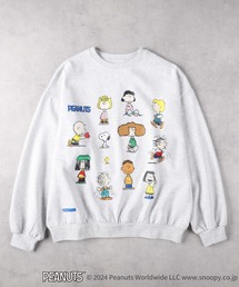 PEANUTS(ピーナッツ)【WEB限定】スヌーピーキャラスウェット