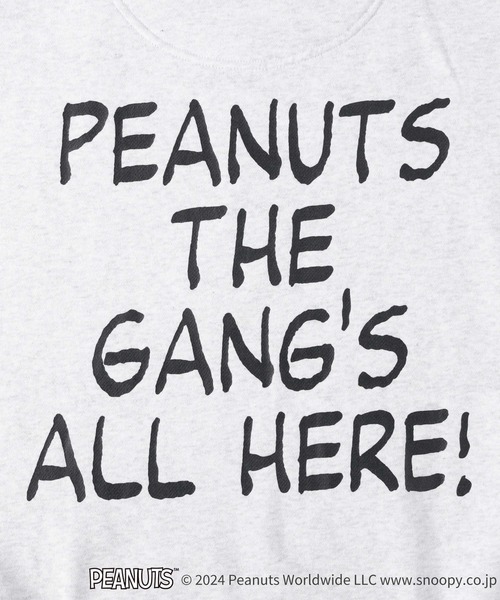 PEANUTS(ピーナッツ)の「PEANUTS(ピーナッツ)【WEB限定】スヌーピーキャラスウェット(スウェット・メンズ・ブラック/オレンジ/ネイビー/ホワイト・L/XL/M)」の10枚目の写真