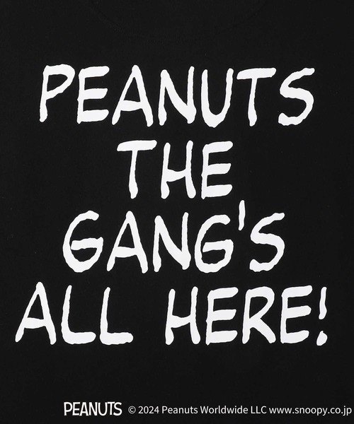 PEANUTS(ピーナッツ)の「PEANUTS(ピーナッツ)【WEB限定】スヌーピーキャラスウェット(スウェット・メンズ・ブラック/オレンジ/ネイビー/ホワイト・L/XL/M)」の13枚目の写真