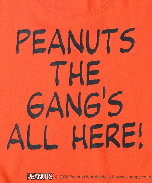 PEANUTS(ピーナッツ)の「PEANUTS(ピーナッツ)【WEB限定】スヌーピーキャラスウェット(スウェット・メンズ・ブラック/オレンジ/ネイビー/ホワイト・L/XL/M)」の14枚目の写真