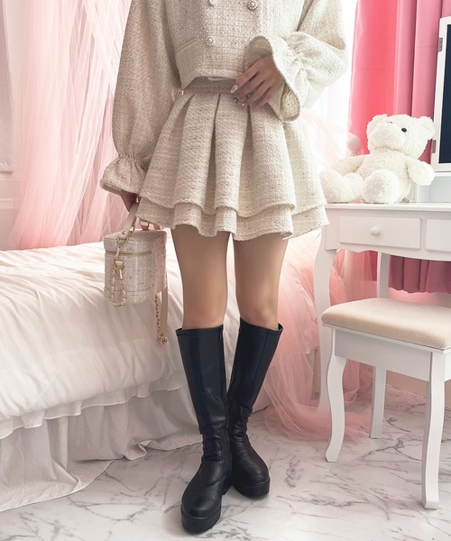 apres jour（アプレジュール）の「【apres jour×Miridy】ツイードハイ