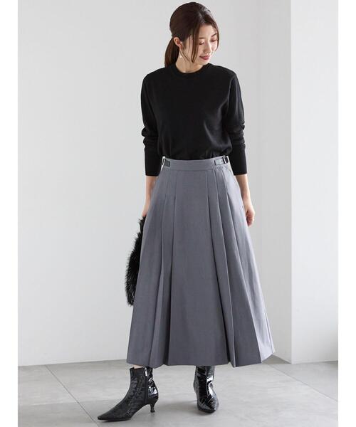 Te chichi（テチチ）の「クルーネックプレーンプルオーバー（ニット