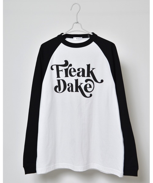 RGY(アールジーワイ)の「【RGY】FREAK DAKE ラグランロンT(CP)(Tシャツ/カットソー・レディース・ネイビー/バーガンディー/ブラック・MEDIUM/X-LARGE/LARGE)」の20枚目の写真