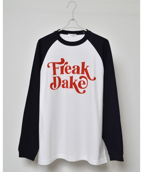 RGY(アールジーワイ)の「【RGY】FREAK DAKE ラグランロンT(CP)(Tシャツ/カットソー・レディース・ネイビー/バーガンディー/ブラック・MEDIUM/X-LARGE/LARGE)」の12枚目の写真