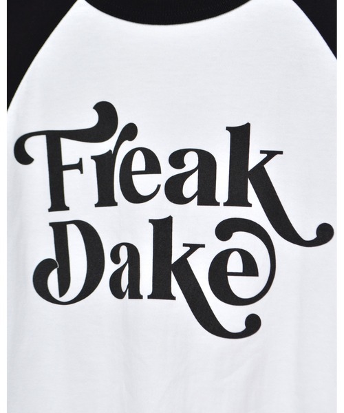 RGY(アールジーワイ)の「【RGY】FREAK DAKE ラグランロンT(CP)(Tシャツ/カットソー・レディース・ネイビー/バーガンディー/ブラック・MEDIUM/X-LARGE/LARGE)」の14枚目の写真