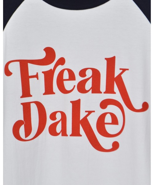 RGY(アールジーワイ)の「【RGY】FREAK DAKE ラグランロンT(CP)(Tシャツ/カットソー・レディース・ネイビー/バーガンディー/ブラック・MEDIUM/X-LARGE/LARGE)」の15枚目の写真