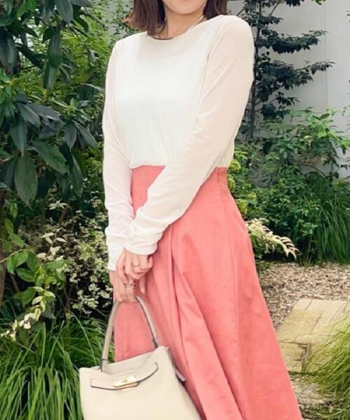 COUP DE CHANCE（クードシャンス）の「【洗える／日本製】ベロア調プルオーバージャージ（Tシャツ/カットソー・レディース・ホワイト/ブラック・36/38/40/34）」の5枚目の写真