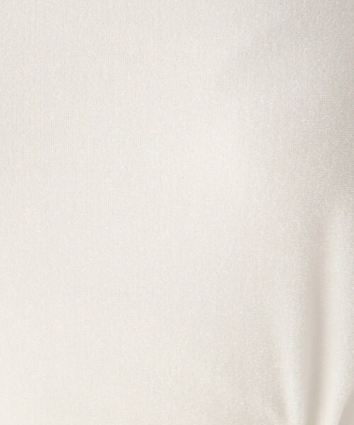 COUP DE CHANCE（クードシャンス）の「【洗える／日本製】ベロア調プルオーバージャージ（Tシャツ/カットソー・レディース・ホワイト/ブラック・36/38/40/34）」の10枚目の写真