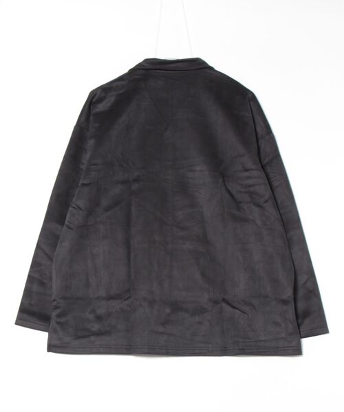 ARCHIVER(アーカイバ)の「スエードダンボールBIGオープンカラーJK(シャツ/ブラウス・メンズ・グレー/ブルー/ブラック系/ブラウン・LARGE/MEDIUM)」の5枚目の写真