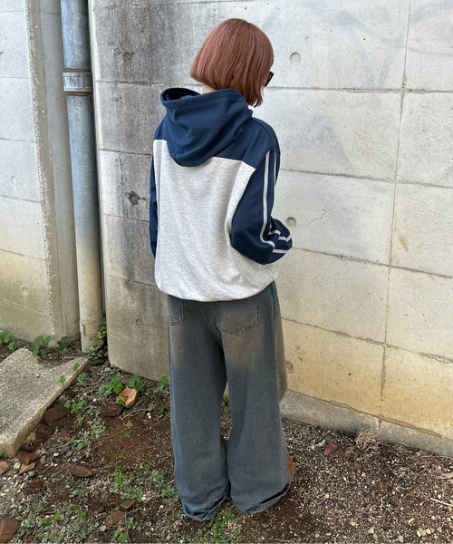 セール】配色切り替えパーカー（パーカー）｜sedacle（セダクル）の