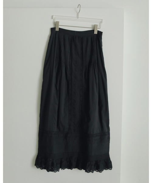スカート anuke Tuck Lace Skirt anuke アンヌーク Tuck Lace Skirt 62510803 /キャンセル返品不可商品