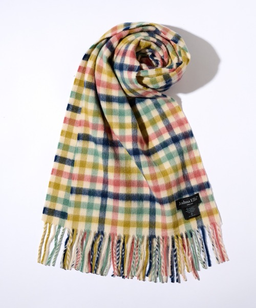 Joshua Ellis（ジョシュアエリス）の「【Joshua Ellis】ブリティッシュウールマフラー 180cm×30cm（マフラー・メンズ・マルチ/その他1/その他2/その他3/その他4/その他5/その他6/その他7/その他8/グレイッシュベージュ/ダークネイビー/レッド/ダークグレー/ベージュ/ブルー/その他9/その他10/その他11/その他12/その他13/その他14・FREE）」の16枚目の写真
