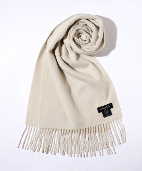 Joshua Ellis（ジョシュアエリス）の「【Joshua Ellis】ブリティッシュウールマフラー 180cm×30cm（マフラー・メンズ・マルチ/その他1/その他2/その他3/その他4/その他5/その他6/その他7/その他8/グレイッシュベージュ/ダークネイビー/レッド/ダークグレー/ベージュ/ブルー/その他9/その他10/その他11/その他12/その他13/その他14・FREE）」の3枚目の写真