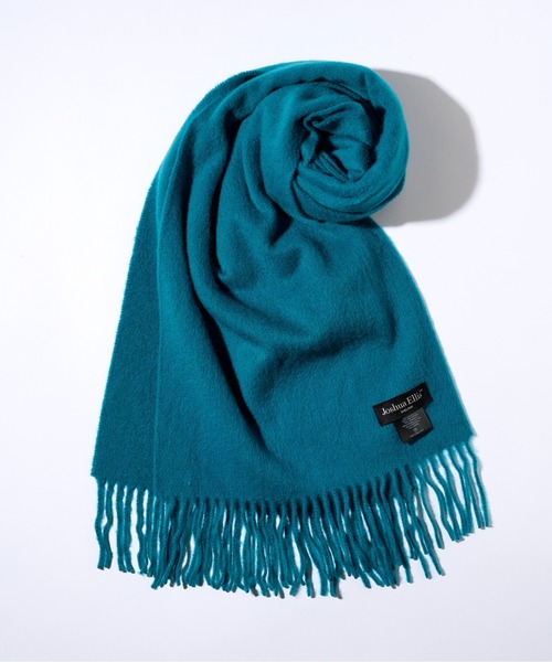 Joshua Ellis（ジョシュアエリス）の「【Joshua Ellis】ブリティッシュウールマフラー 180cm×30cm（マフラー・メンズ・マルチ/その他1/その他2/その他3/その他4/その他5/その他6/その他7/その他8/グレイッシュベージュ/ダークネイビー/レッド/ダークグレー/ベージュ/ブルー/その他9/その他10/その他11/その他12/その他13/その他14・FREE）」の4枚目の写真