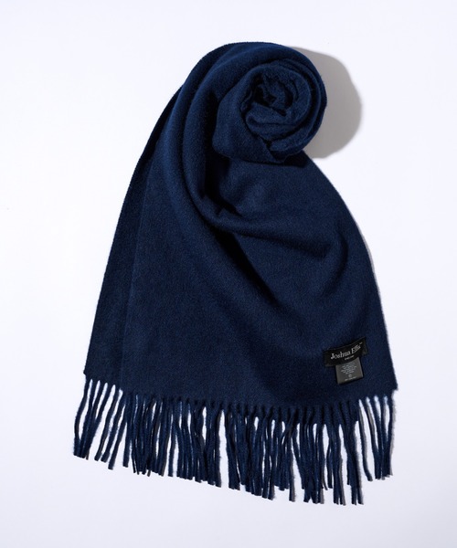 Joshua Ellis（ジョシュアエリス）の「【Joshua Ellis】ブリティッシュウールマフラー 180cm×30cm（マフラー・メンズ・マルチ/その他1/その他2/その他3/その他4/その他5/その他6/その他7/その他8/グレイッシュベージュ/ダークネイビー/レッド/ダークグレー/ベージュ/ブルー/その他9/その他10/その他11/その他12/その他13/その他14・FREE）」の5枚目の写真