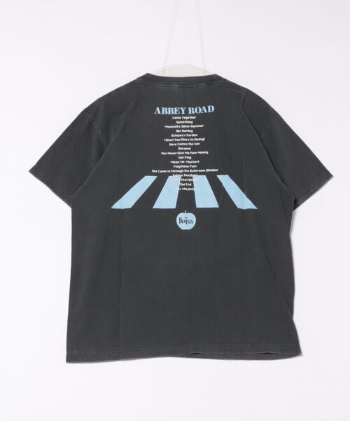 GOOD ROCK SPEED(グッドロックスピード)の「【GOOD ROCK SPEED】25BTL006 BEATLES Tシャツ/ビートルズ(Tシャツ/カットソー・メンズ・ホワイト/チャコール・XL/L/M)」の4枚目の写真