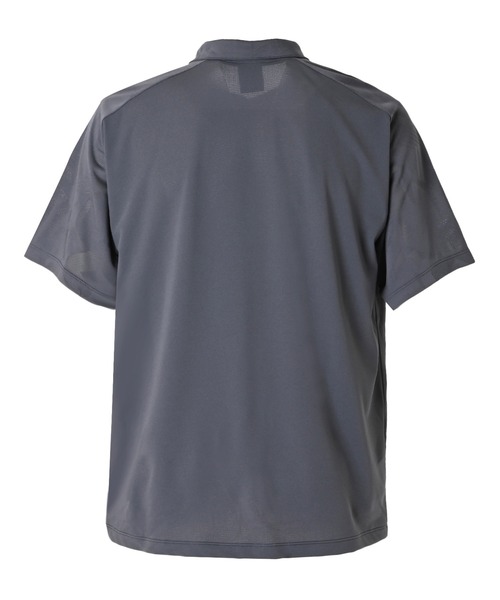 NEW BALANCE（ニューバランス）の「Black Out ジャガードメッシュニットポロシャツ（ポロシャツ・メンズ・ベージュ/ブラック/チャコールグレー・LARGE/MEDIUM/SMALL）」の15枚目の写真