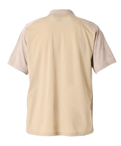 NEW BALANCE（ニューバランス）の「Black Out ジャガードメッシュニットポロシャツ（ポロシャツ・メンズ・ベージュ/ブラック/チャコールグレー・LARGE/MEDIUM/SMALL）」の21枚目の写真