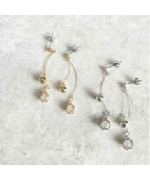 【雨あがりの森】ラップパール・ピアス(MA)