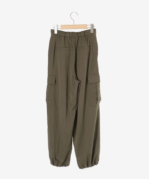 le.coeur blanc（ルクールブラン）の「《手洗い可能》テンセルカーゴパンツ（カーゴパンツ・レディース・ネイビー/カーキオリーブ・36/38）」の15枚目の写真