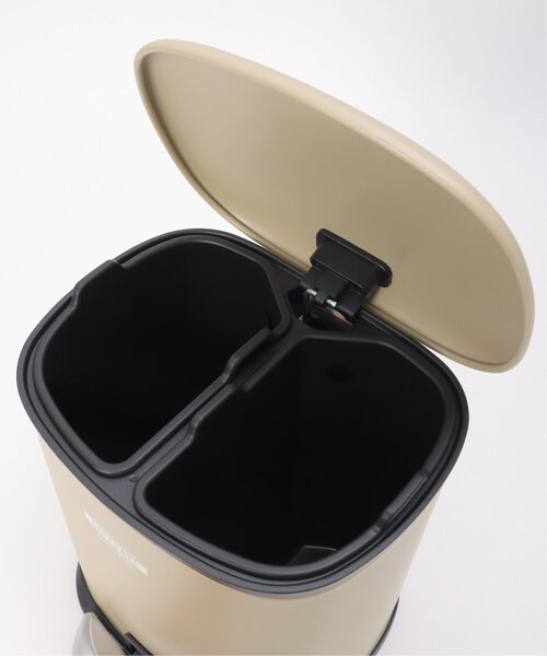 notch.(ノッチ)の「セパレ・ペダルビン 2分別ゴミ箱 5L(ダストボックス・レディース・オフホワイト/ベージュ/グリーン・ONESIZE)」の13枚目の写真