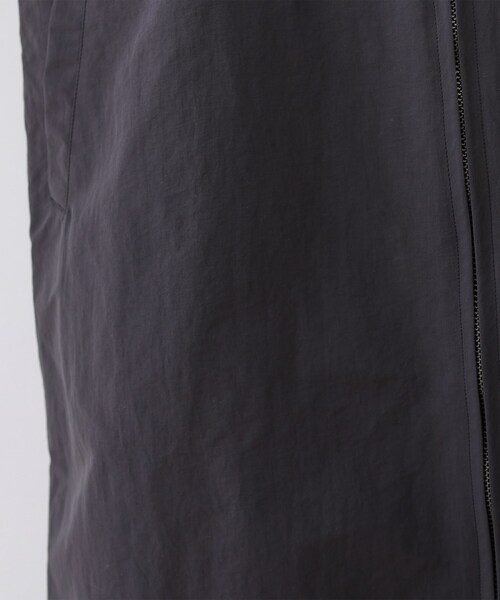 INDIVI（インディヴィ）の「【撥水／UVケア／2WAY】ショート＆ロング ブルゾンコート（ブルゾン・レディース・チャコールグレー/ベージュ・05/13/15 /36/38/40/19）」の9枚目の写真