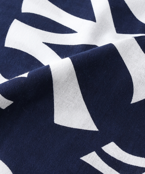 INFIELDER DESIGN（インフィールダーデザイン）の「INFIELDER DESIGN / インフィールダーデザイン MLB ロゴストール（ストール/ショール・メンズ・ネイビー/ブルー系その他/ホワイト・FREE）」の6枚目の写真