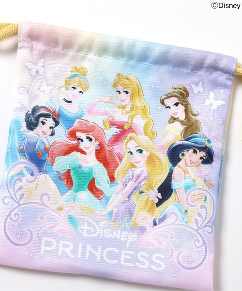 セール】【ディズニープリンセス】巾着3枚セット（ポーチ）｜Disney