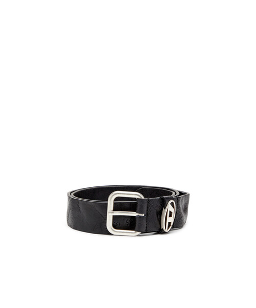 DIESEL（ディーゼル）の「メンズ レザーベルト B-1DR OVAL D LOOP（ベルト・メンズ・ブラウン系その他/ブラック・95/80/90/85/100）」の8枚目の写真