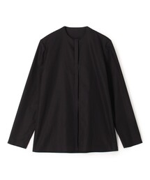 EDITION | 100/2コットン ノーカラーシャツ(シャツ/ブラウス)