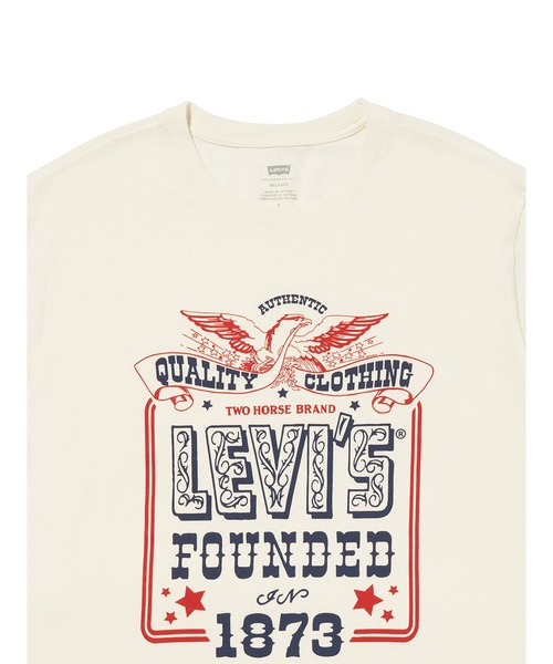 Levi's（リーバイス）の「Levi's/リーバイス リラックスフィット Tシャツ（Tシャツ/カットソー・メンズ・ホワイト・M/S/XL/L）」の9枚目の写真