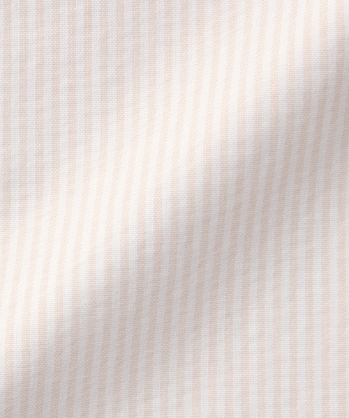 無印良品（ムジルシリョウヒン）の「紳士　洗いざらしオックスボタンダウン長袖シャツ（シャツ/ブラウス・メンズ・ネイビー/サックスブルー/ライトグリーン/ライトブラウン/ホワイト/ネイビー系/ピンク系・S/M/L/XL）」の10枚目の写真