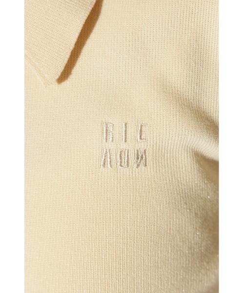 rienda(リエンダ)の「2WAY刺繍ロゴニットカーディガン ポロニットトップス(ニット/セーター・レディース・ホワイト/グレー/ライトイエロー・FREE)」の17枚目の写真