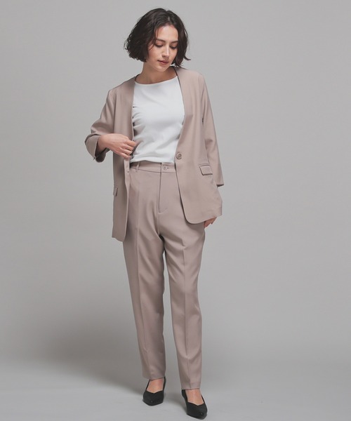 UVカット・接触冷感】7分袖ボートネック（Tシャツ/カットソー