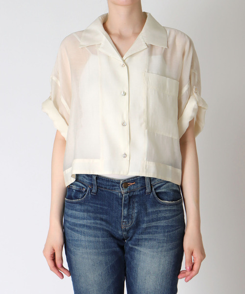 シアークロップドシャツ シアークロップドシャツ | N. Natural Beauty Basic*（エヌ