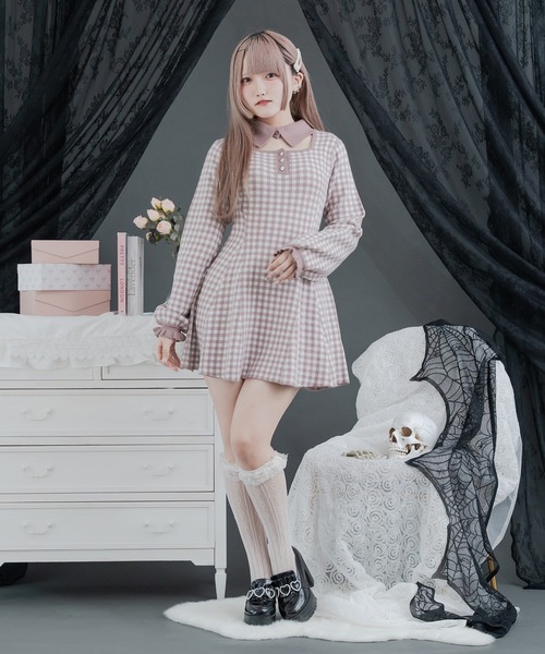 Palelfy パルエルフィー ワンピース セール】レースケープ付きワンピース（ワンピース）｜Pal elfy