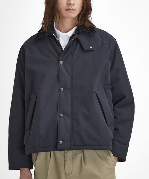 Barbour(バブアー)の「BARBOUR (バブアー) TRANSPORT/トランスポート/中綿 ブルゾン/MCA1005(ブルゾン・メンズ・ブラック/オリーブ系・36/38/40/42)」の6枚目の写真