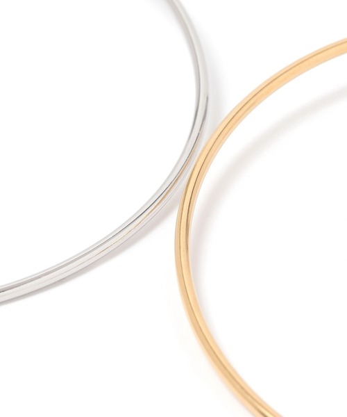 GLOBAL WORK（グローバルワーク）の「ステンレスマルセンチョーカー/321100（チョーカー・レディース・シルバー/ゴールド・FREE）」の5枚目の写真