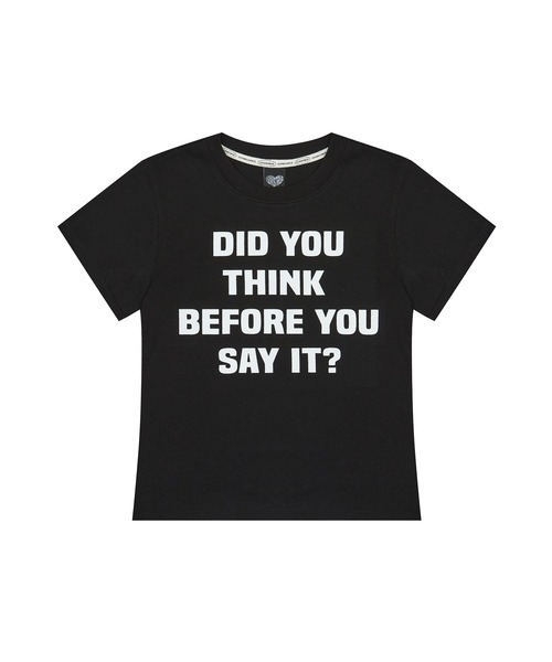 LUVISTRUE(ラヴイズトゥルー)の「IM DID YOU THINK TEE(Tシャツ/カットソー・レディース・オレンジ/ブルー/ホワイト/ブラック・FREE)」の13枚目の写真