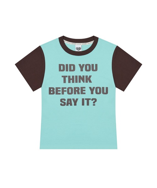 LUVISTRUE(ラヴイズトゥルー)の「IM DID YOU THINK TEE(Tシャツ/カットソー・レディース・オレンジ/ブルー/ホワイト/ブラック・FREE)」の15枚目の写真