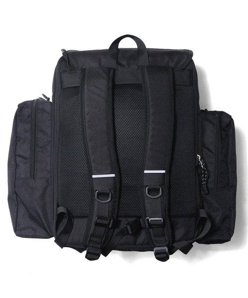 BEN DAVIS(ベンデイビス)の「《BEN DAVIS》EXPANSION CAMP DAYPACK/林間学校リュック(バックパック/リュック・メンズ・ブラック・FREE)」の3枚目の写真