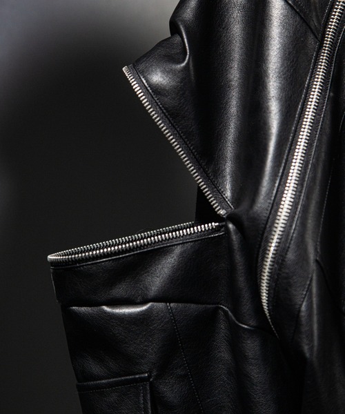 DIG YOUR OWN GRAVE】COATING ZIP HOODY（ブルゾン）｜DIG YOUR